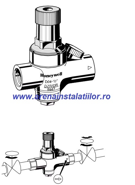 Reductor de presiune D04FS – ¾ A