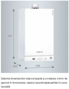 Centrala termica in condensatie VIESSMANN Vitodens 050 W - 33 Kw alt