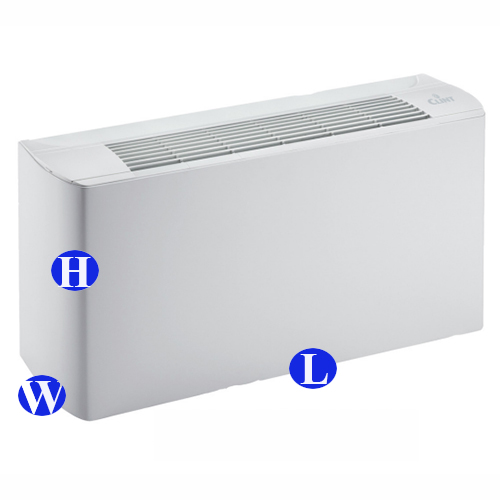Ventiloconvector carcasat CLINT VXM/VP 463