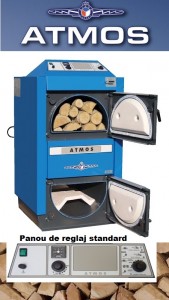 Poza cazan Atmos DC18S cu Panou de reglaj standard