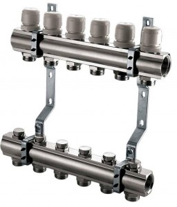 Poza Set distribuitor fara debitmetre IVAR tur/retur 1'' x EK - 8 cai