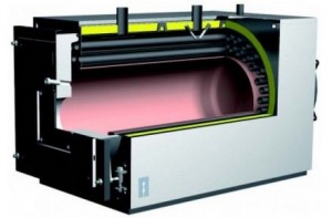 Poza Cazan Ferroli Prextherm RSW - interior cazan