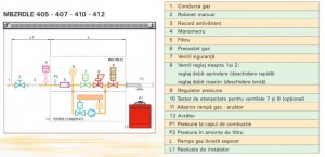 Poza Schema de montaj arzator Riello Gulliver BSD
