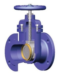 Poza Robinet sertar pana DUYAR PN4 DN350