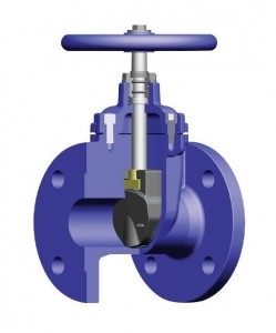 Poza  Robinet sertar pana DUYAR PN10 DN125