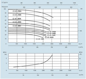 Poza GRAFIC Pompa centrifuga Speroni CS 65-250A