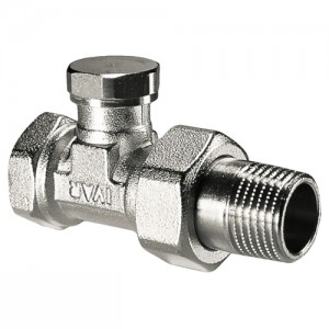 Poza Robinet radiator retur IVAR DD301 1/2 la 1/2 - drept