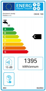 Poza Clasa energetica Boiler electric Quadrate DZD OKHE 100 - 100 L