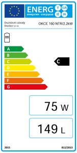 Poza Clasa energetica Boiler termoelectric de sol DRAZICE OKCE 160 NTR / 2.2 kW - 160 litri