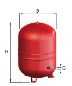 Poza specificatii vas de expansiune