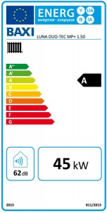 Poza Clasa energetica Baxi Luna Duo-Tec MP+ 1.50