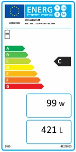 Poza Clasa energetica Boiler cu o serpentina CORDIVARI BOLLY 1 AP 400 - 400 litri