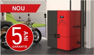 Poza  NOU - Cazan compact pe peleti ALFAPLAM Grande 37 kW