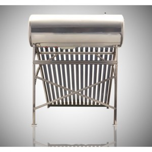 Poza 2 Panou solar nepresurizat HELIS JDL-TF18-58/1.8 - SS B180/150 + vas flotor 5 litri - 18 tuburi si boiler inox 150 litri