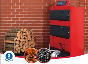 Poza Centrala termica pe lemne cu regulator automat MAKTEK MKK - prezentare