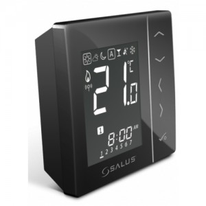 Poza Termostat digital 4 in 1 SALUS VS20BRF negru cu baterii