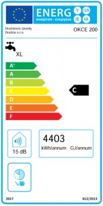 Poza Clasa energetica Boiler electric vertical DRAZICE OKCE 200 - 200 litri