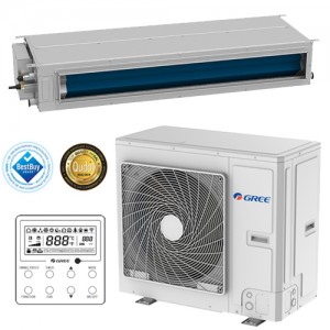 Poza Aparat de aer conditionat tip duct Inverter Gree Ultra Thin GUD71P/A-T-GUD71W/NhA-T 24000 BTU