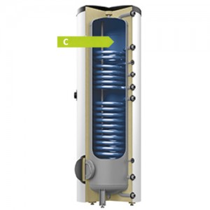 Poza Boiler cu 2 serpentine Reflex Storatherm Aqua Solar AF 500/2_C - 500 litri