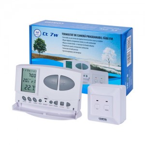 Poza Termostat de ambient fara fir CONTER CT7W - 1