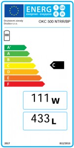 Poza Boiler indirect cu dubla serpentina cu flansa DRAZICE OKC NTRR/BP 500 - 500 litri - clasa energetica
