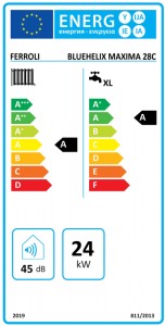 Poza Centrala murala in condensare FERROLI BlueHelix MAXIMA 28C 24 kW - clasa energetica