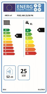Poza Clasa energetica Centrala termica in condensare Arca Pixel MX 25/30 PN