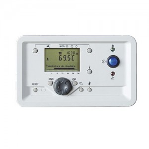 Poza Centrala termica in condensatie cu schimbator inox YGNIS VARMAX - panou de control