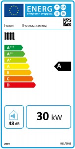 Poza Clasa energetica VAILLANT ecoTEC plus VU 30 CS/1-5 33.3 kW - doar incalzire