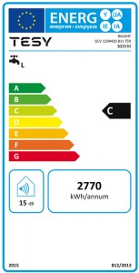 Poza Clasa energetica Boiler electric TESY BiLight GCV 1204420 B11 TSR - 120 litri