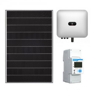 Poza Pachet panou solar fotovoltaic Viessmann Vitovolt 300 M400 WE monocristalin 6 kWp 16x si contor trifazat Huawei DTSU666-H 250A prindere tigla