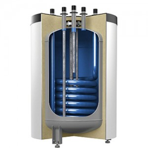 Poza Boiler cu o serpentina Reflex Storatherm Aqua Compact AC 120/1_B - 120 litri