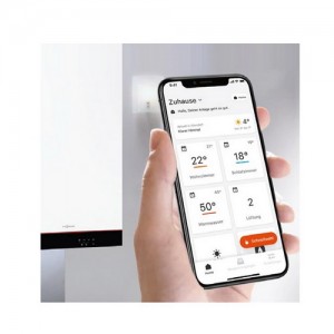 Poza 4 Centrala termica pe gaz in condensare Viessmann Vitodens 050 B0KA gaz/GPL control internet 19 kW model nou