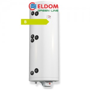 Poza Boiler termoelectric cu 2 serpentine Green Line ELDOM 150 L 2S 