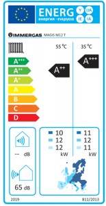 Poza Clasa energetica MMERGAS MAGIS M12T