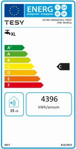 Poza Clasa energetica Boiler termoelectric Tesy 150 litri - GCV9S 1504420 B11 TSRCP - serpentina extinsa