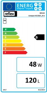 Poza Clasa energetica Boiler cu o serpentina Reflex Storatherm Aqua Compact AC 120/1_B - 120 litri