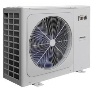 Poza 1 Pompa de caldura aer apa split Ferroli Omnia ST 3.2 HI3 4 cu boiler integrat de 190 litri