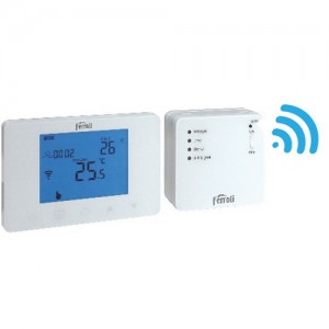 Poza Termostat de ambient programabil fara fir Ferroli FER 309 - WiFi
