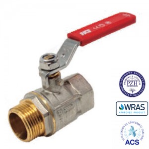 Poza Robinet sfera alama MT Spain MT4097 PN30 - 1 1/2 FI-FE cu maneta, levier otel