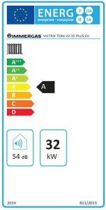 Poza Clasa energetica IMMERGAS VICTRIX TERA V2 35 Plus EU - 35 kW doar incalzire