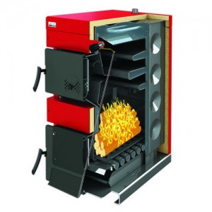 Poza 2 Centrala din otel pe combustibil solid ​Sunsystem BURNiT NWB MAX