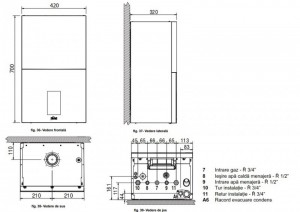 Poza Dimensiuni centrala