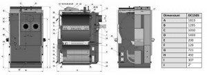 Poza Centrala termica pe lemne cu gazeificare Atmos DC 150 S - 150 kW - dimensiuni