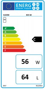 Poza Clasa energetica Puffer pentru pompa de caldura ELDOM BCE 60