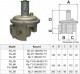 Regulator gaz cu filtru FG1B