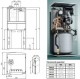 CENTRALA TERMICA VAILLANT  vsc 306  dimensiuni