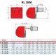 Dimensiuni Arzator motorina Riello RL 28/M - 95-332 kW