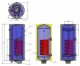 Dimensiuni Boiler termoelectric ELDOM TERMO M2 80 - 2 kW