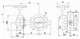 Schema Robinet fluture pentru ACS tip wafer PN16 DN80